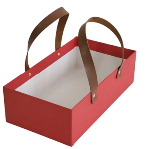 Cesta alça cartonada para cestas de café e presentes