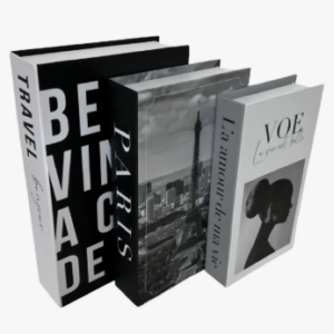 Trio livro fake cartonado