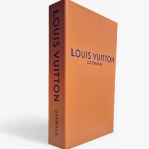 caixa laranja luxo livro luxo Louis Vuiton