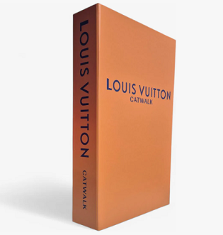 caixa laranja luxo livro luxo Louis Vuiton