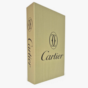 caixa livro fake cartier
