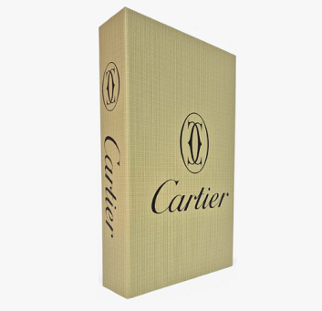 caixa livro fake cartier
