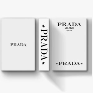 caixa libro fake prada