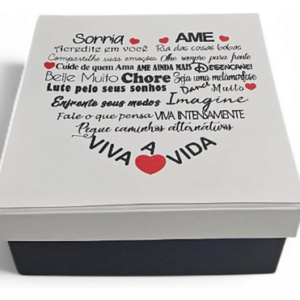 caica viva a vida cartonada para presentes