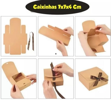 caixinhas 7 por 7 para montar