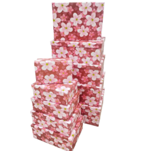 Caixas florais Kit com dez